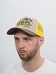 Бейсболка STETSON арт. 7765101 TRUCKER CAP APE SUSTAINABLE (коричневый / желтый)
